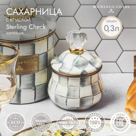 Сахарница с крышкой sterling check 89211-540